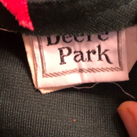 Vintage Dark Green Tunic Vest from Deere Park - Picture 5 of 7